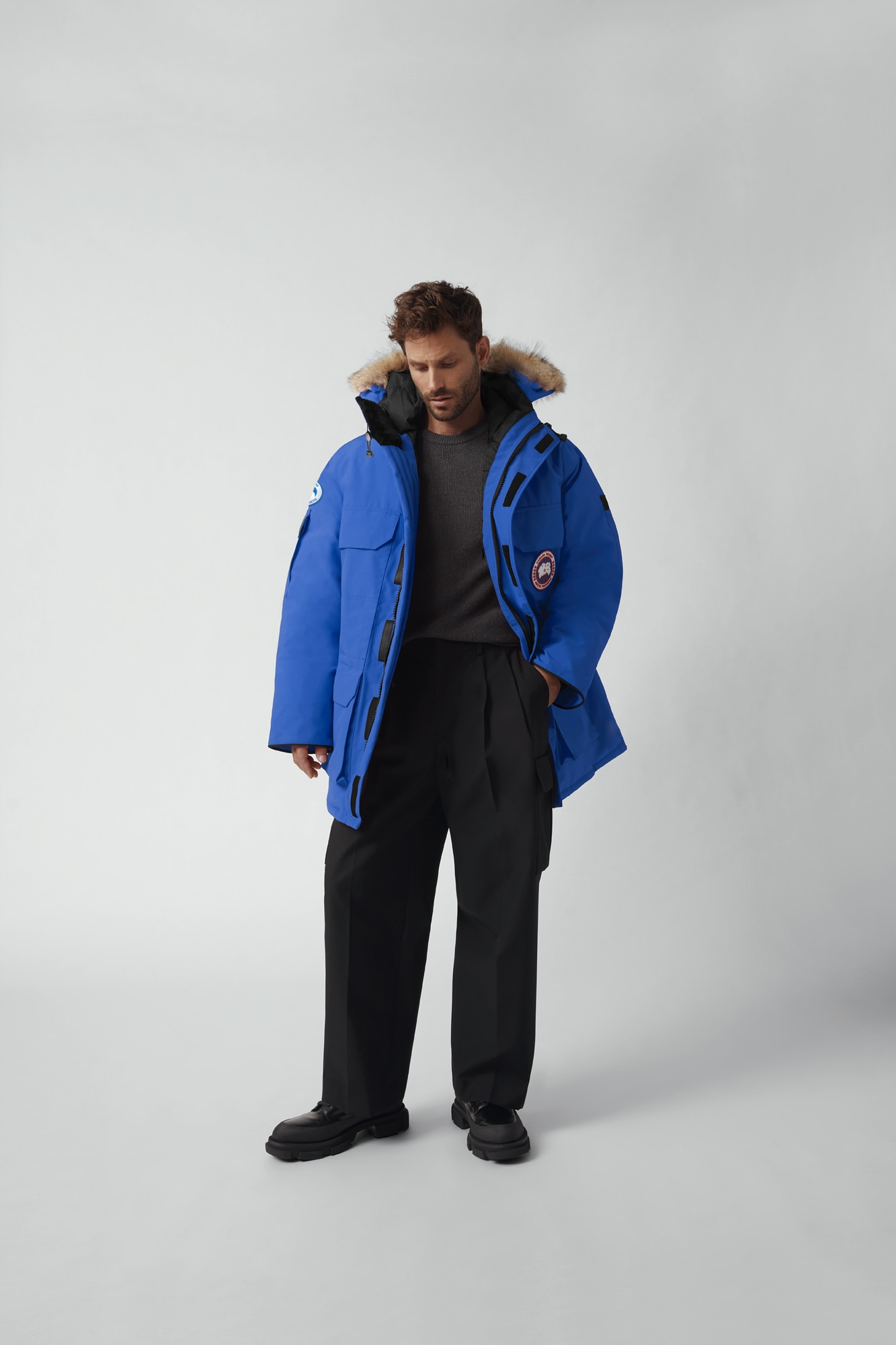 Canada Goose Expedition Parka Men PBI Blue