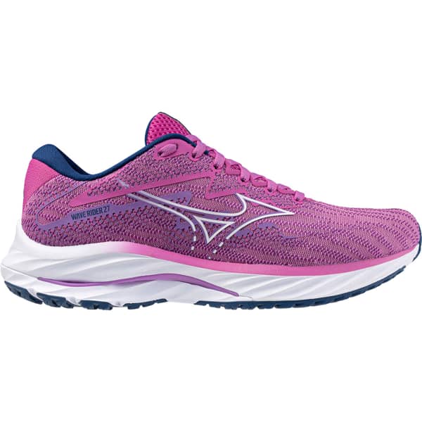Chaussure running MIZUNO WAVE RIDER 27 W ROSEBUD/WHITE/NAVY PEONY