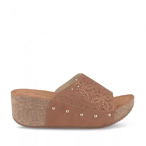 Mules COGNAC LADY GLAM