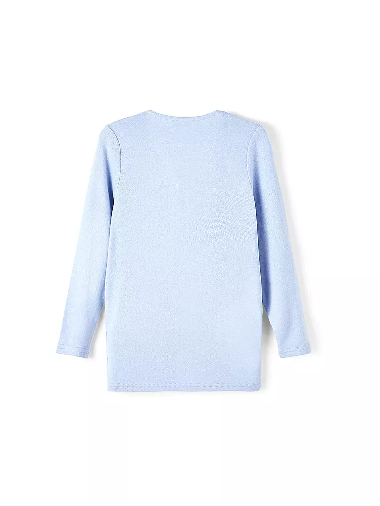 NAME IT Mädchen Strickjacke NKFVICTI hellblau