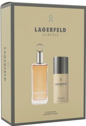 Karl Lagerfeld Classic After Shave Lotion & Deo Gift Set 100 ml + 150 ml