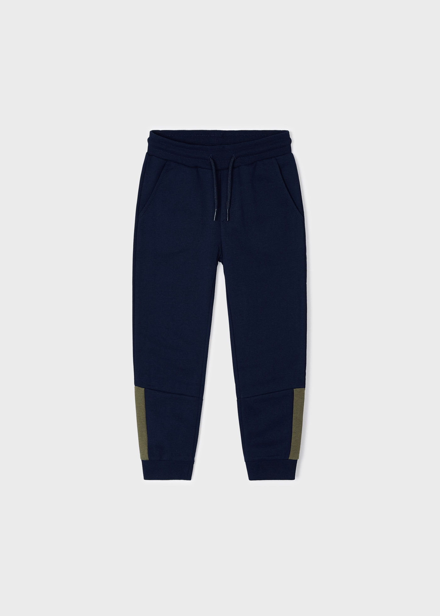 Conjunto de treino de três peças bicolor para meninos