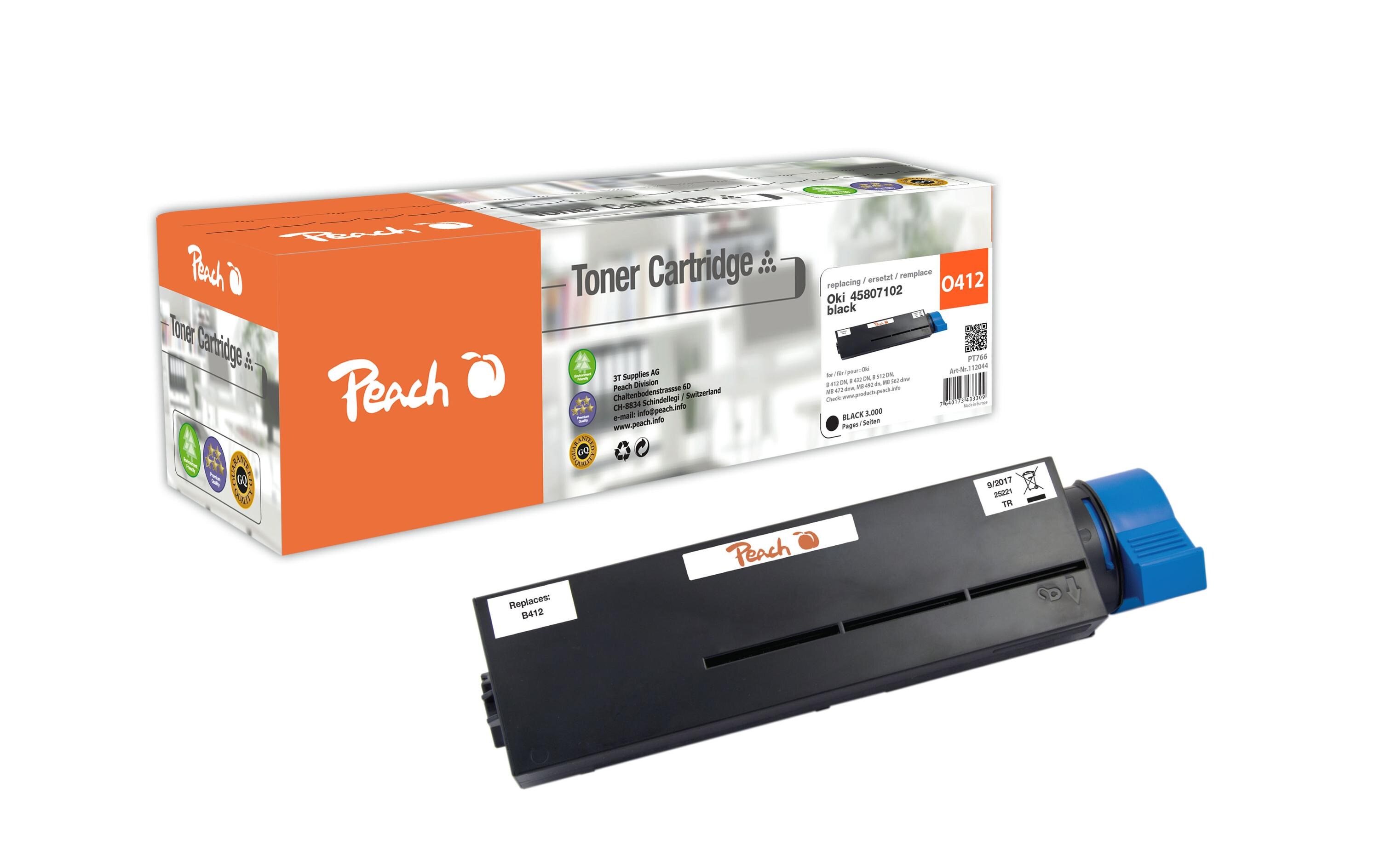 Toner OKI 45807102 BlackDruckerpatrone, Black