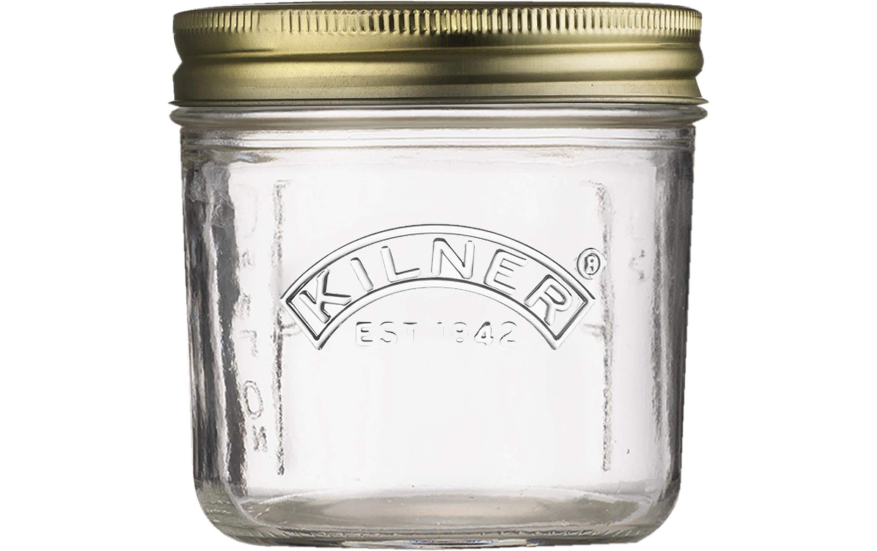 Einmachglas 200 ml, 1 StückGlas mit Deckelrahmen und Dichtungsdeckel