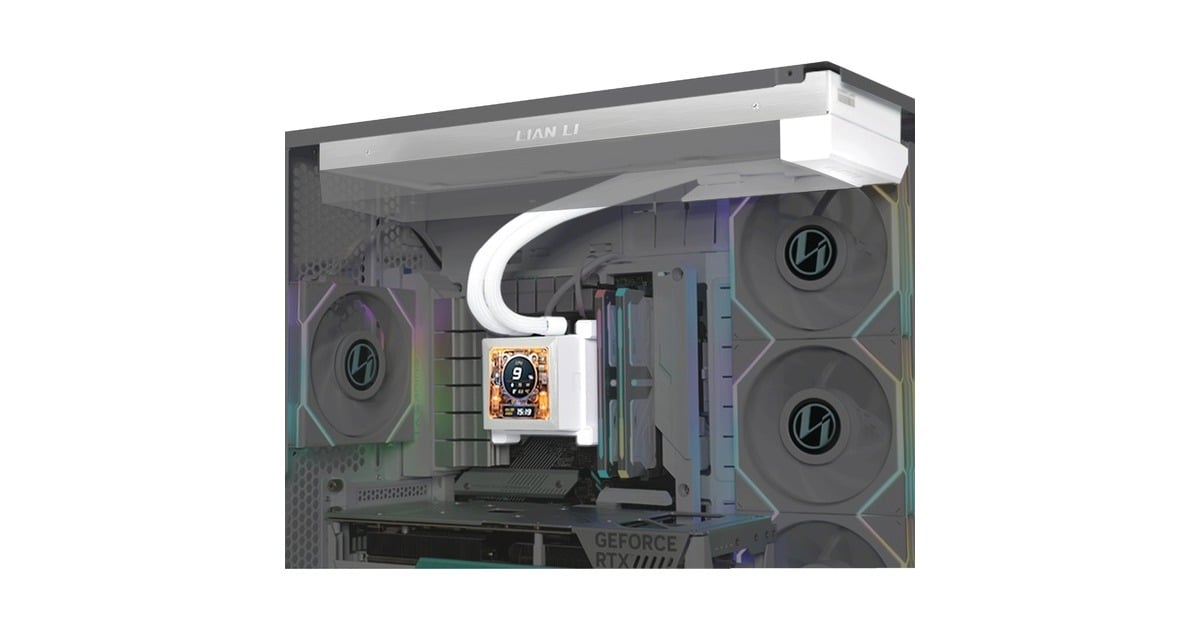 Lian LiHydroShift LCD 360N waterkoeling  (Wit)