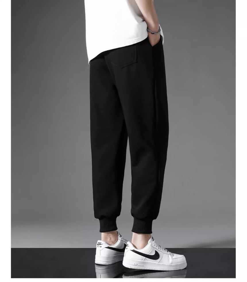 Wewewow - Taps toelopende joggingbroek met trekkoordtaille