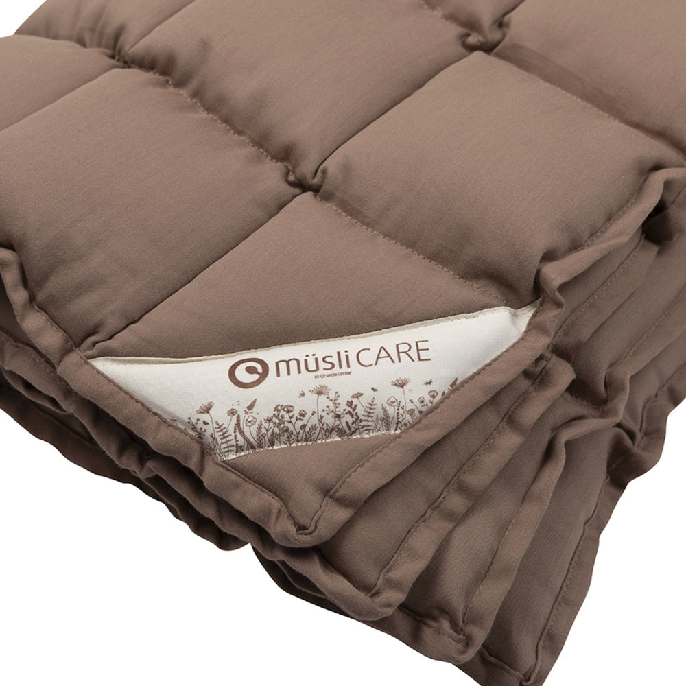 Køb Müsli Walnut Satin Dyne Kapok Junior