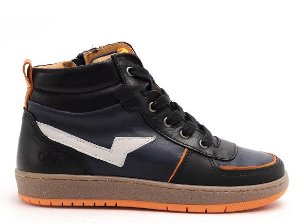 Gbb boots bottine enfant piava bleu