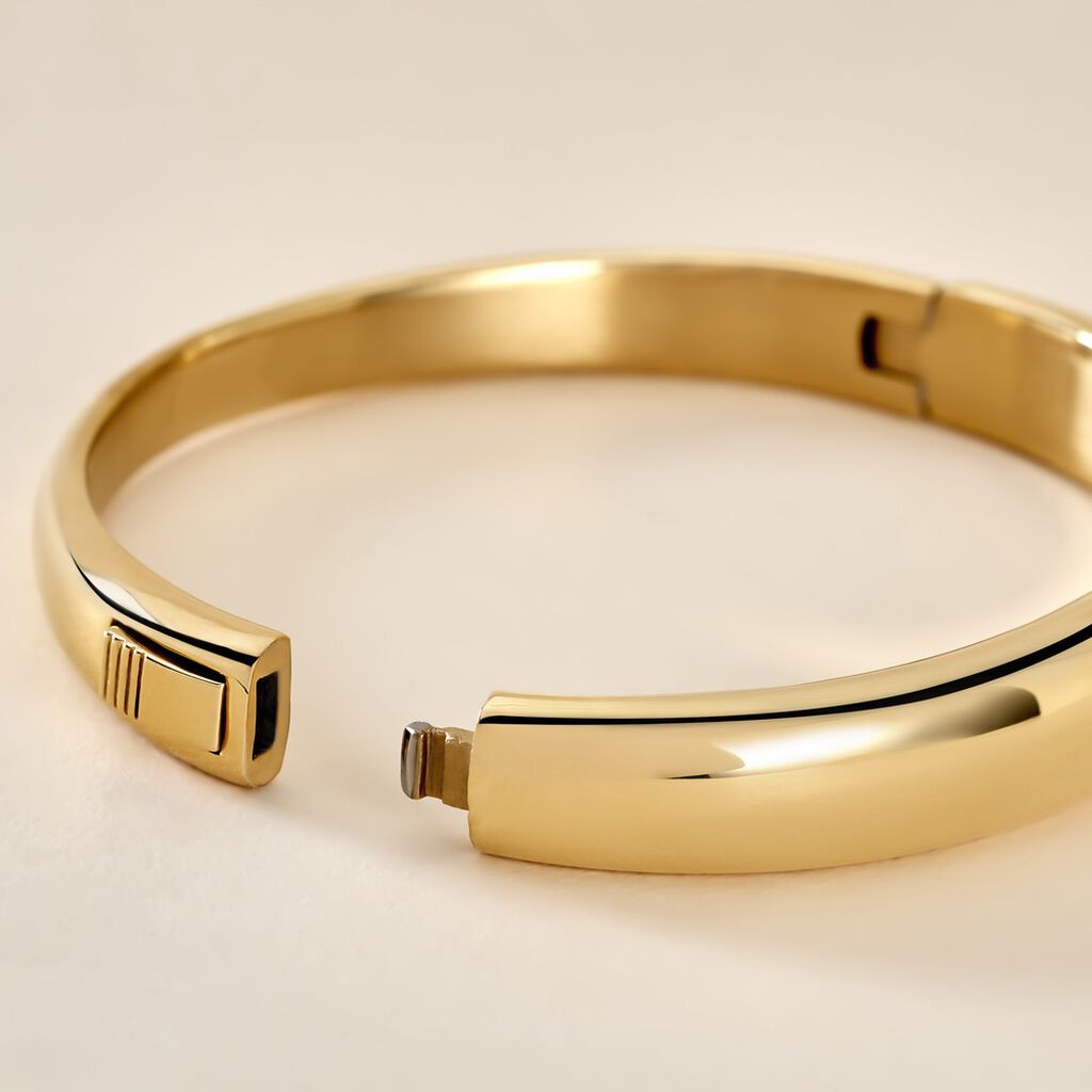 Bracelet Jonc Emiliaan Acier Jaune