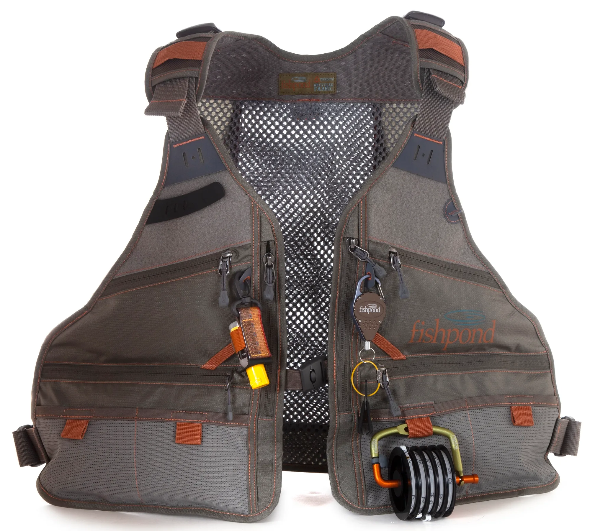 Fishpond Fishpond Flint Hills Vest Gravel Effektiv Fluevest Som Bygger Minimalt Gravel