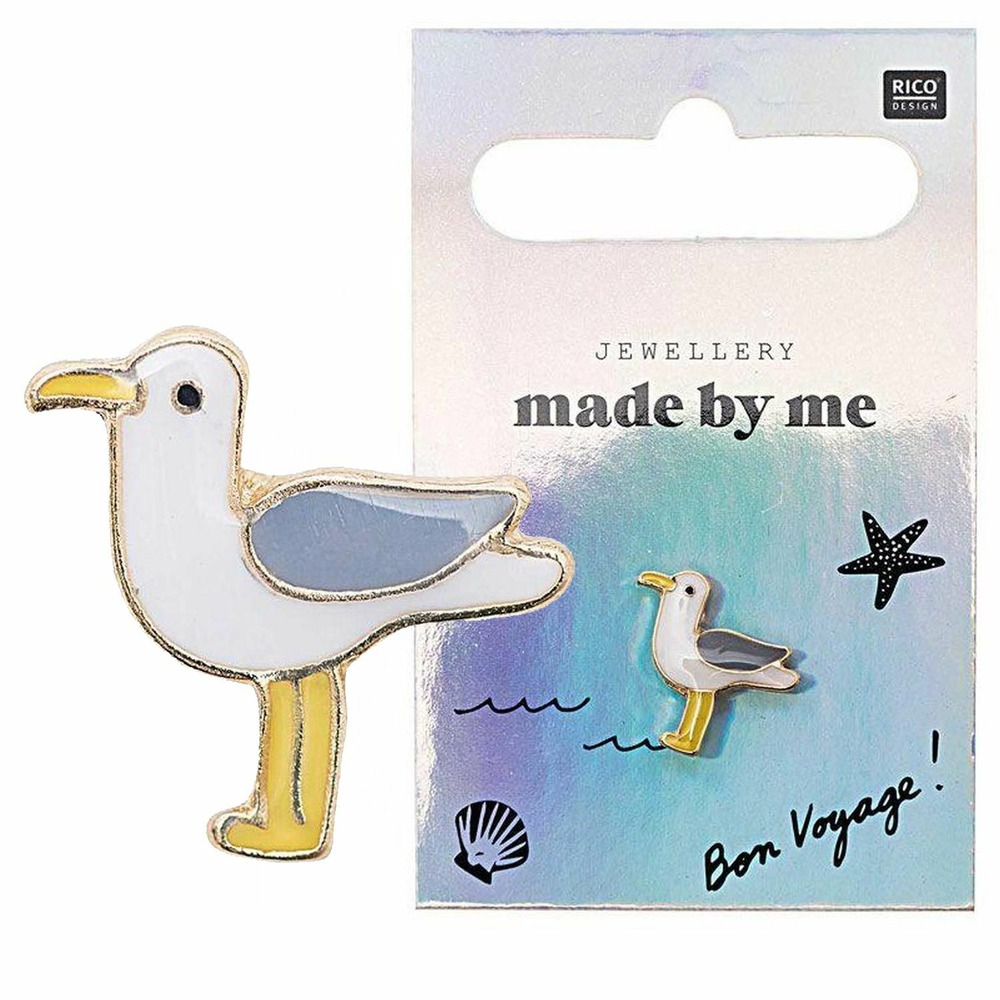 2 pin's mouettes