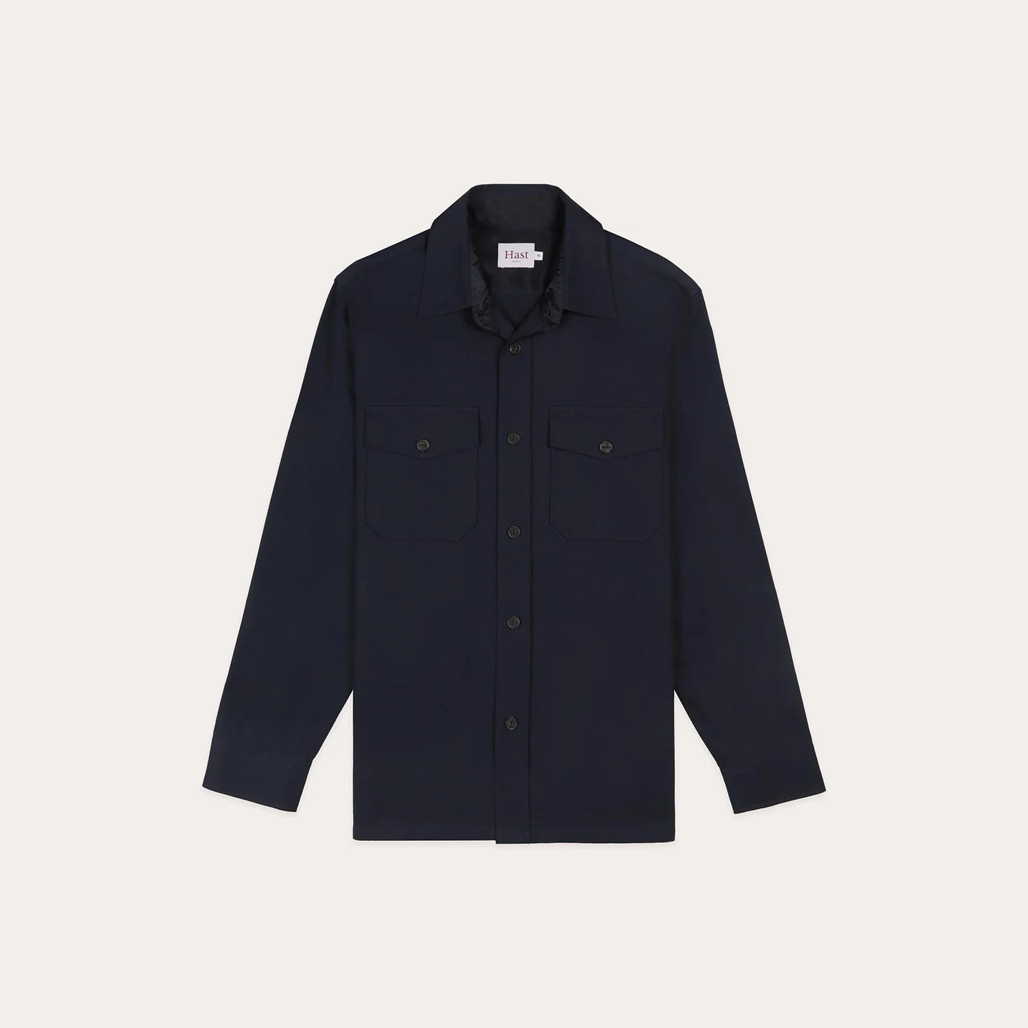 Navy Giro Inglese overshirt