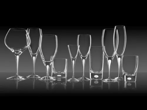 Orrefors Intermezzo Blue Hvidvinsglas
