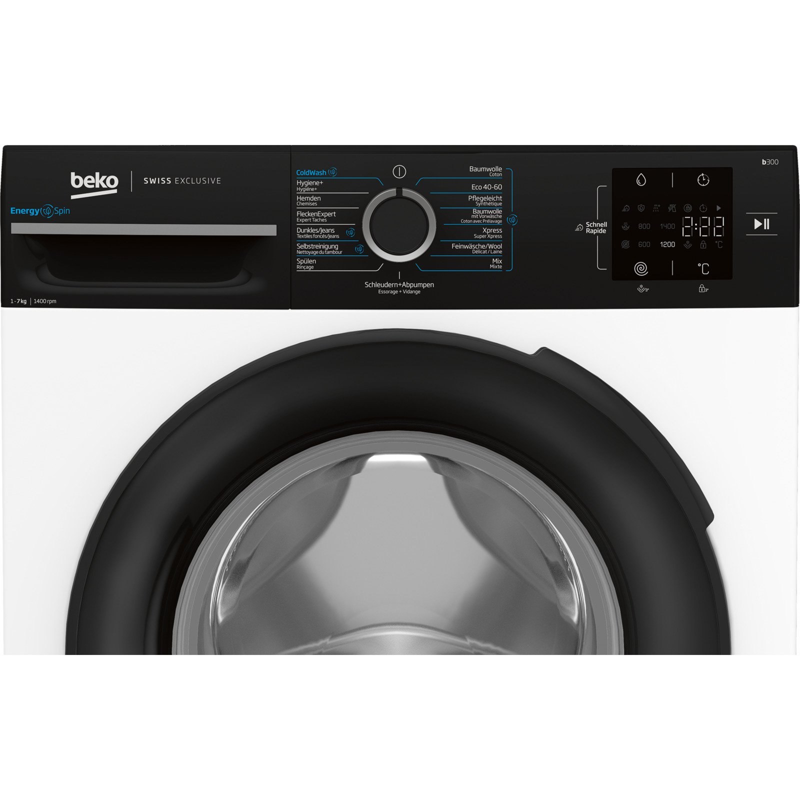 Beko Waschmaschine WM207, 7 kg links