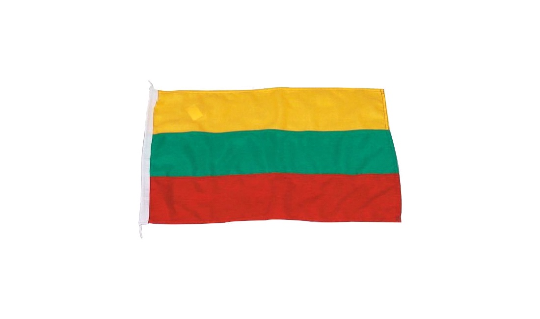 1852 Gæsteflag litaun 30x45cm