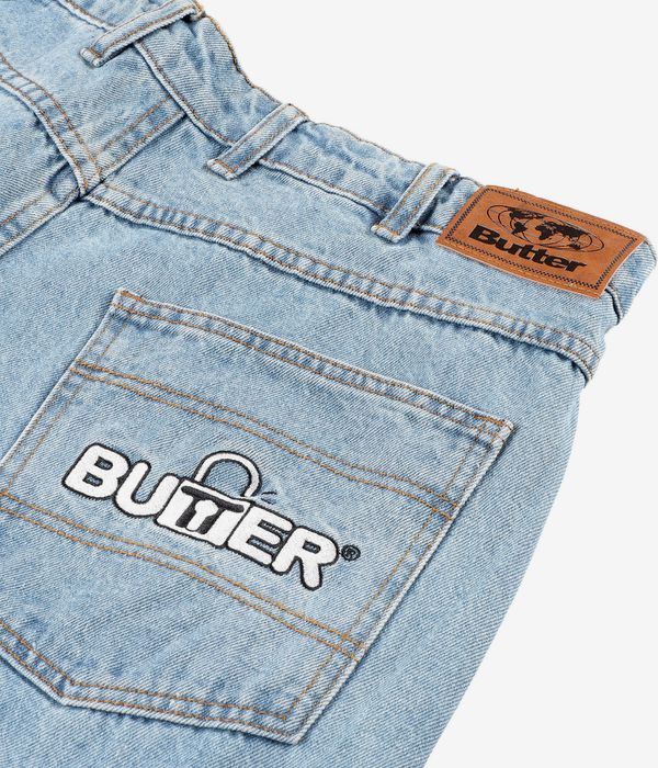 Butter Goods Lock Baggy Denim Jeans (light indigo)