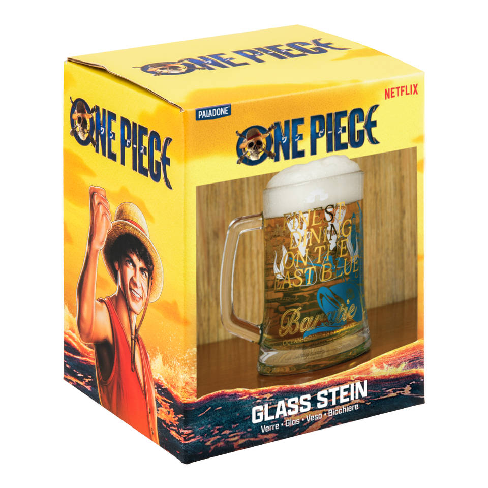 One Piece glazen bierpul - 500 ml