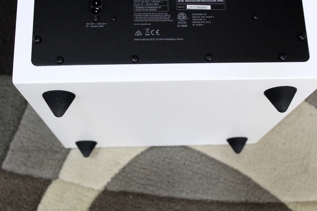 Audio Pro Addon SW-10 Blanc Caissons de basses