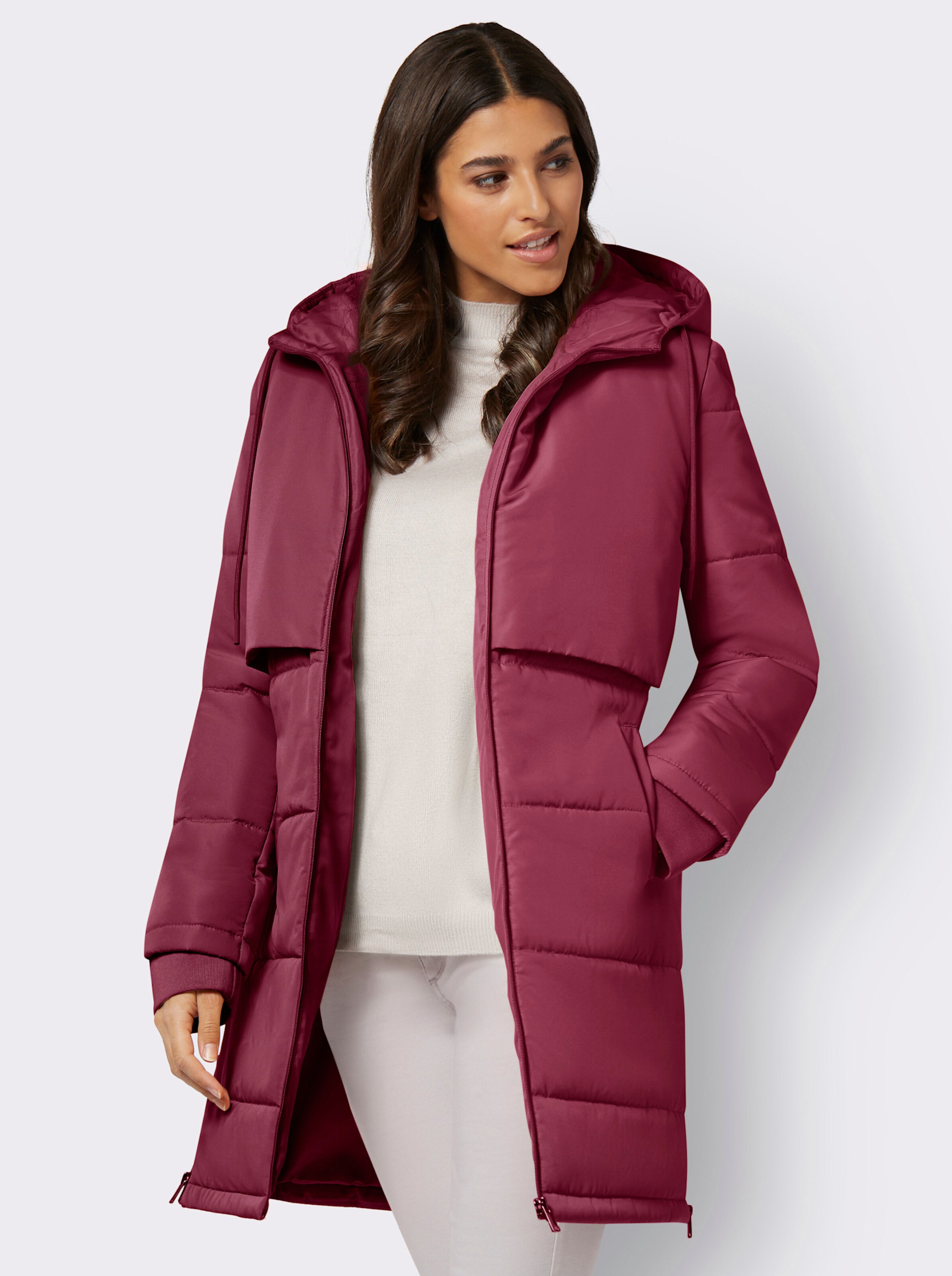 Longjacke für kalte Wintertage