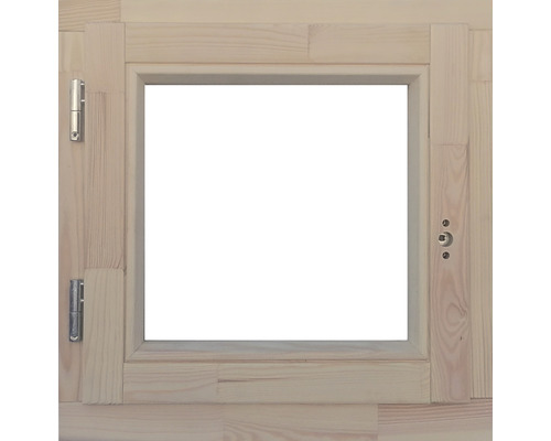 Tuinhuisraam, grenen, gegrond, 600x600 mm, DIN links