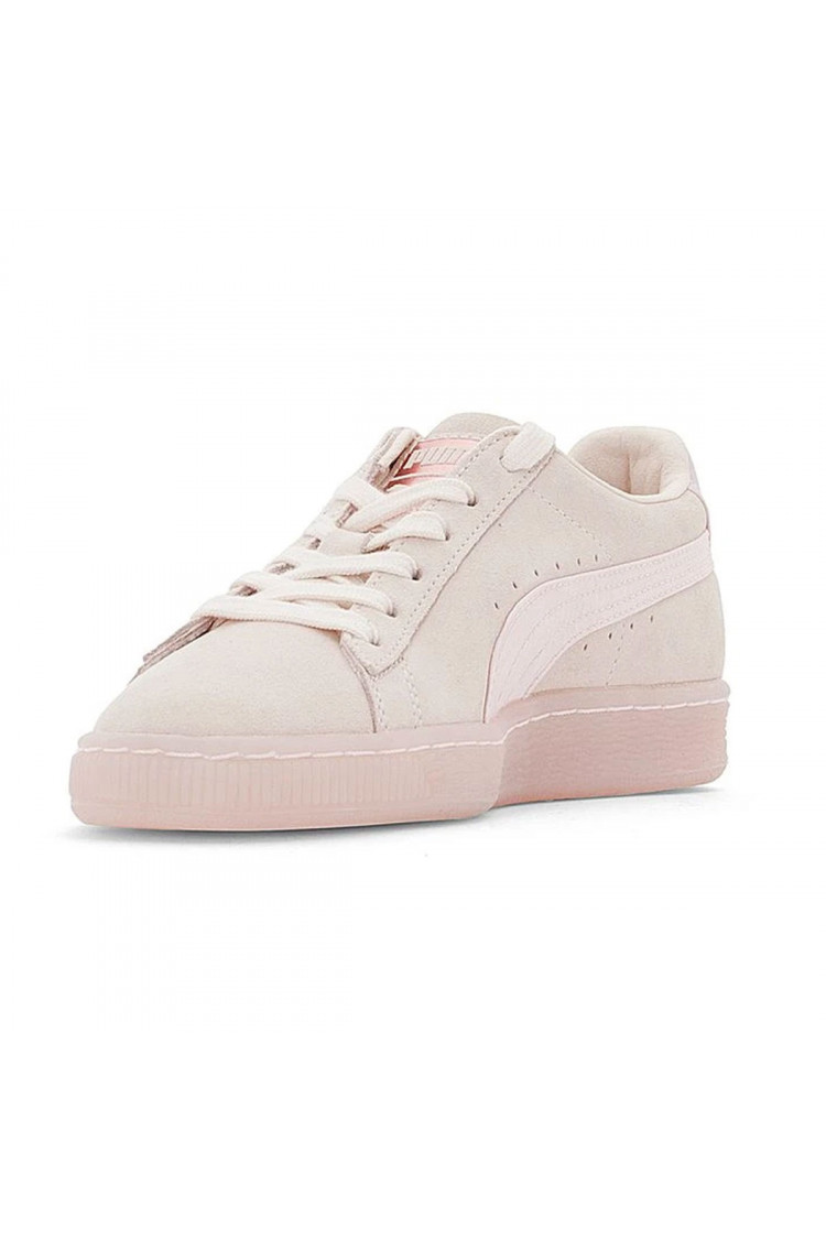 Baskets Puma Suède Classic satin rose/gold