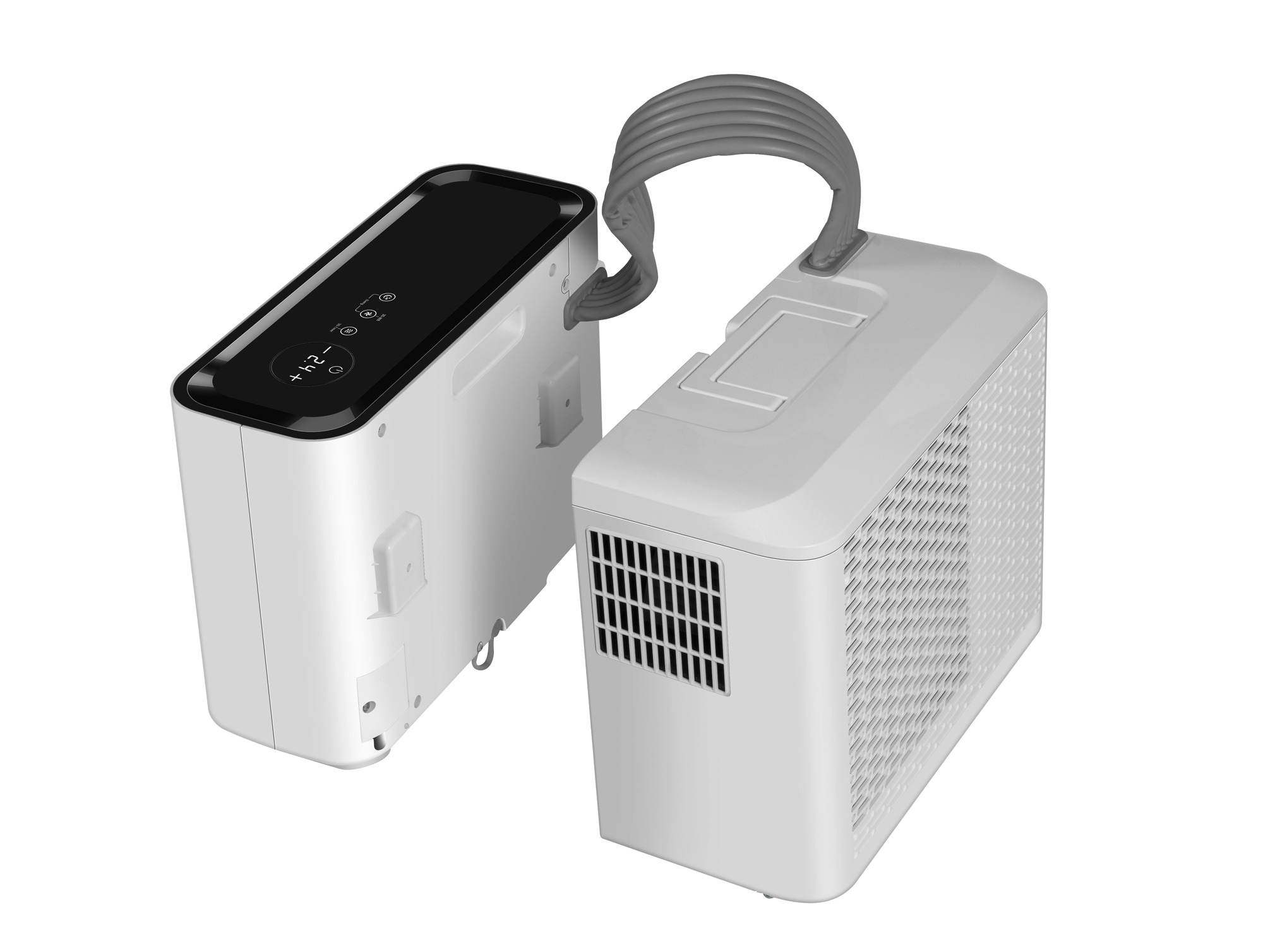 Berger Arktar 5000 Pro Mobile Split-Klimaanlage mit Heizung 5.000 BTU 1.465 W / 560 W