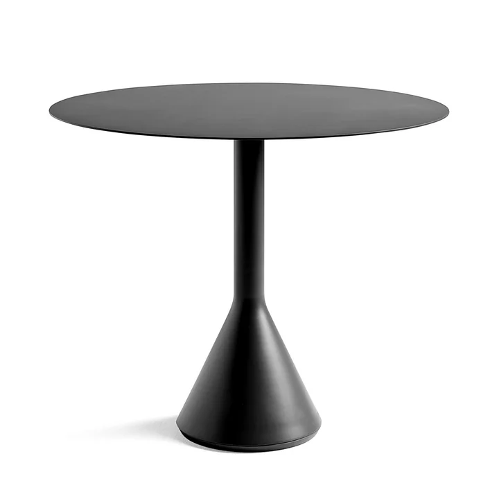 HAY - Palissade Cone Tisch Ø 90 x H 74 cm, anthrazit