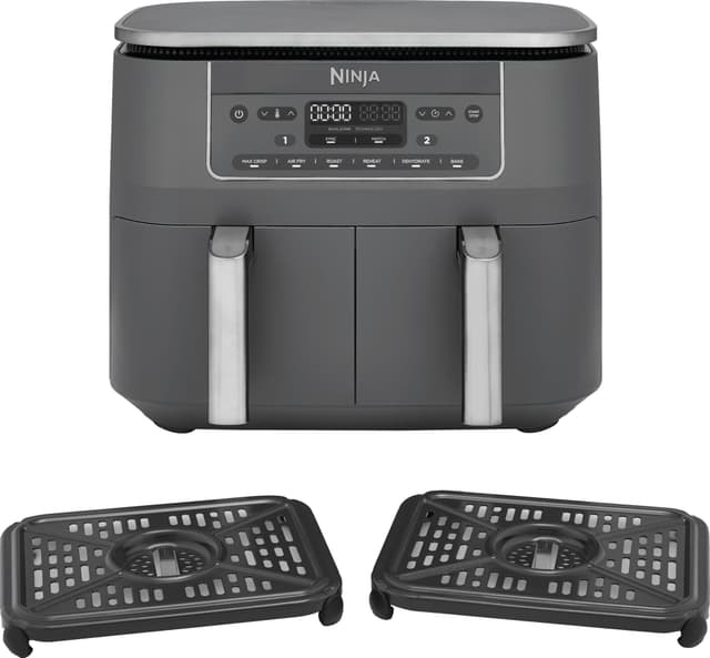 Ninja Dual Zone airfryer DZ300EU (Gun metal grå)