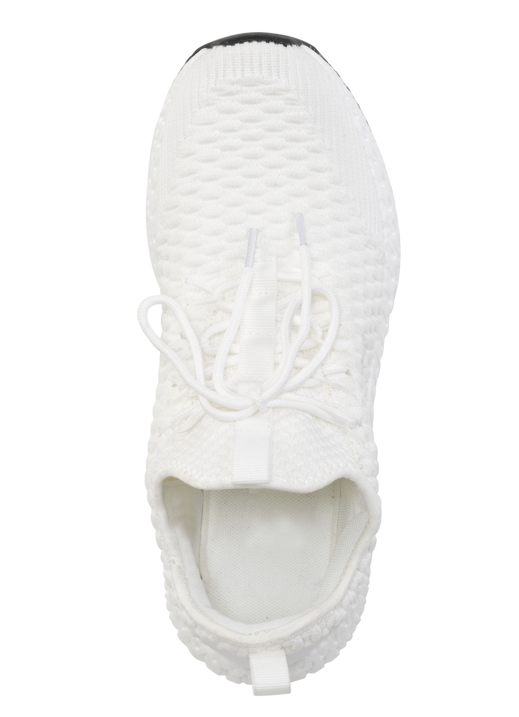 Schnür-Sneaker aus strukturiertem Textilmaterial