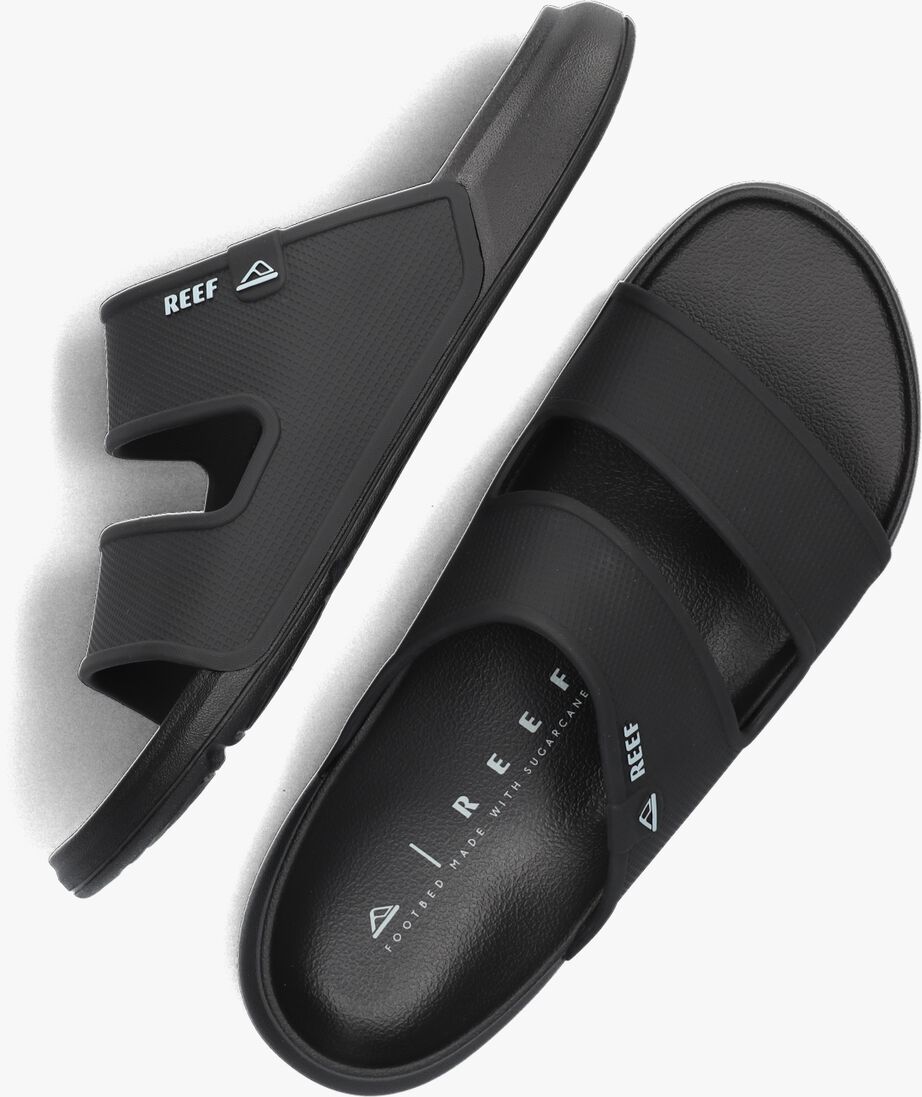 REEF zwarte reef slippers oasis double up