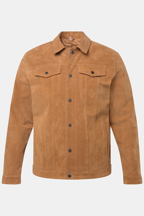 John F. Gee Lederjacke, Leder, Pigsplit-Leder, bis Gr. 84/86