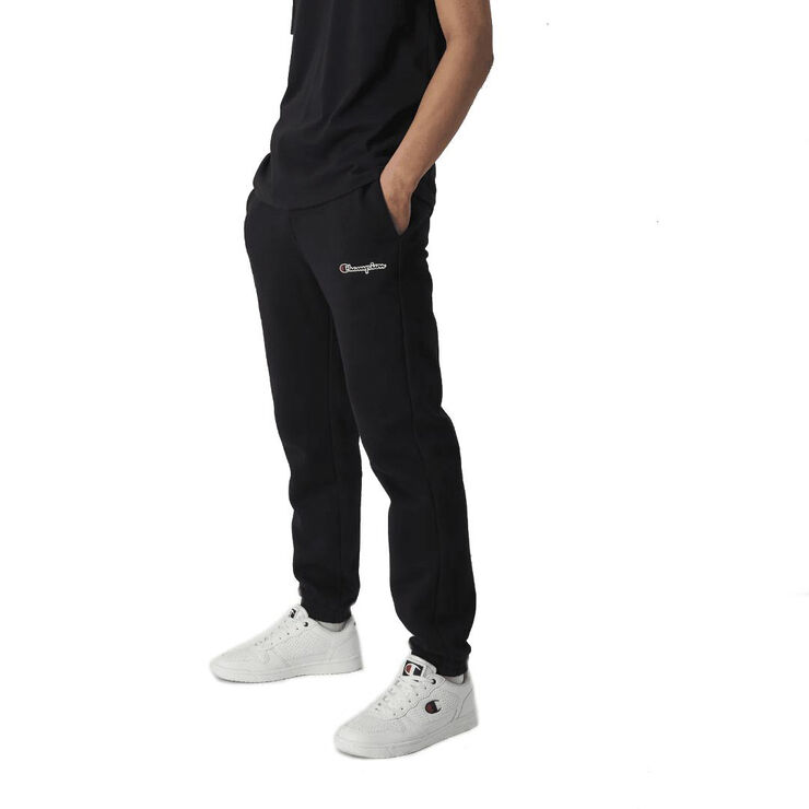 Champion elastic cuff pants Black