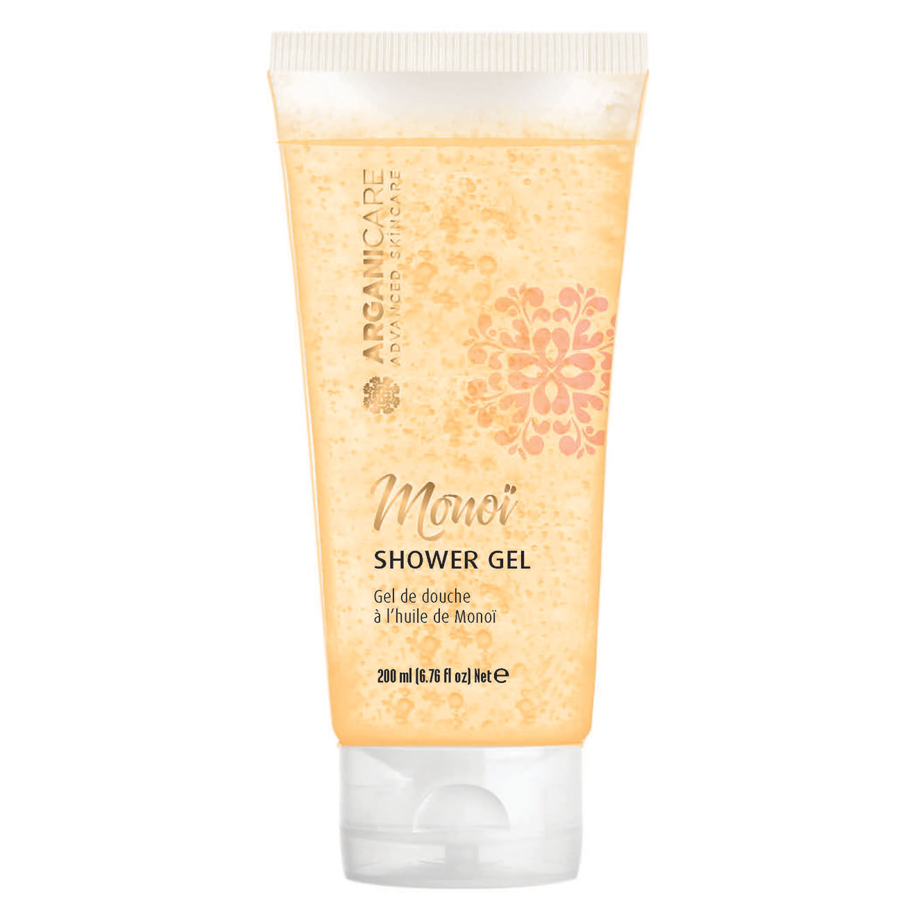 Arganicare Gel de douche à l'Huile de Monoï - 200 ml