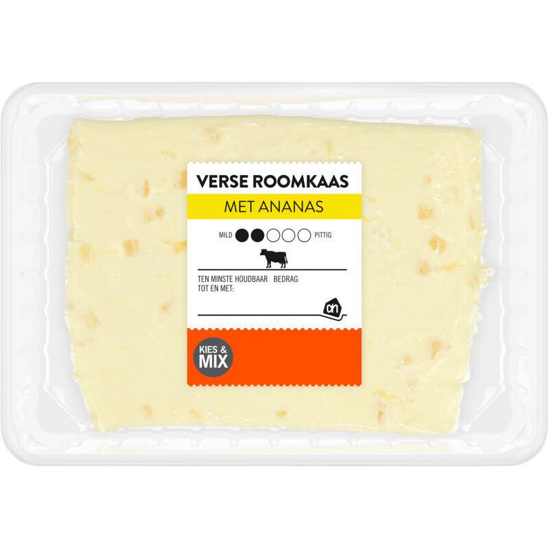 AH Verse roomkaas met ananas