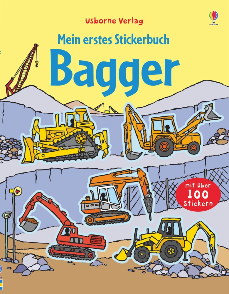 Mein erstes Stickerbuch / Mein erstes Stickerbuch: Bagger