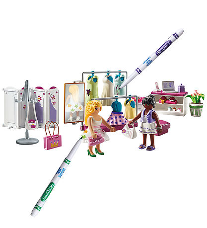 Playmobil Farbe - Modegeschäft - 71372 - 82 Teile