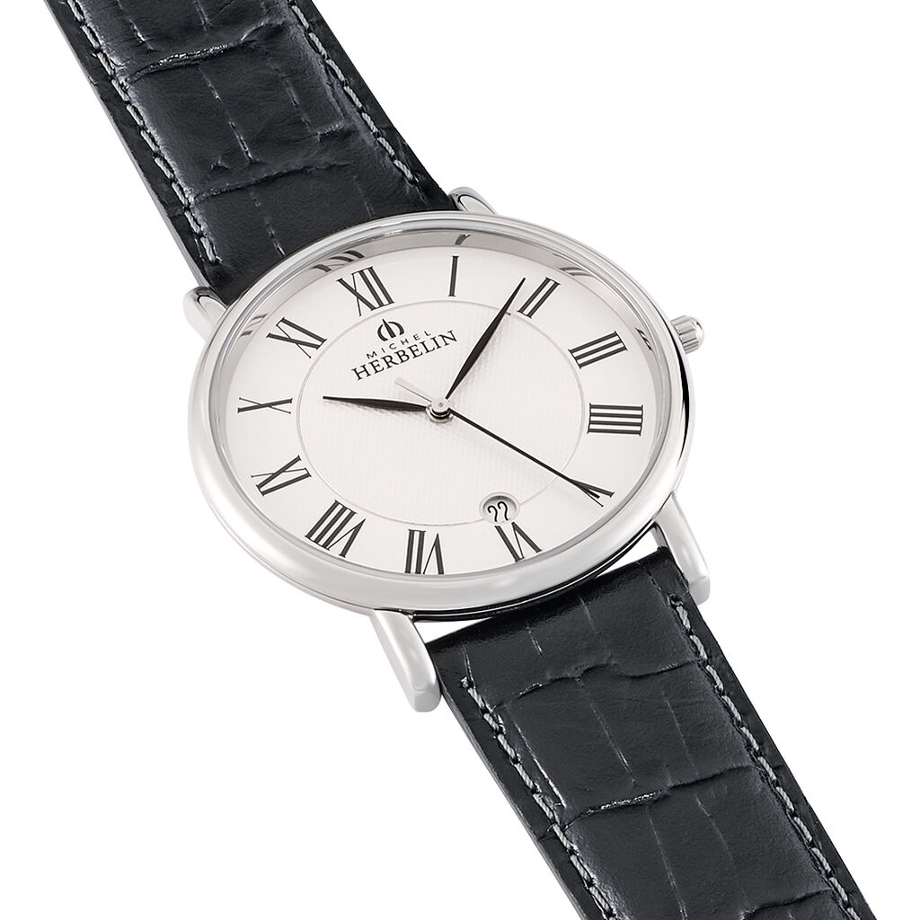 Montre Michel Herbelin Classique Blanc