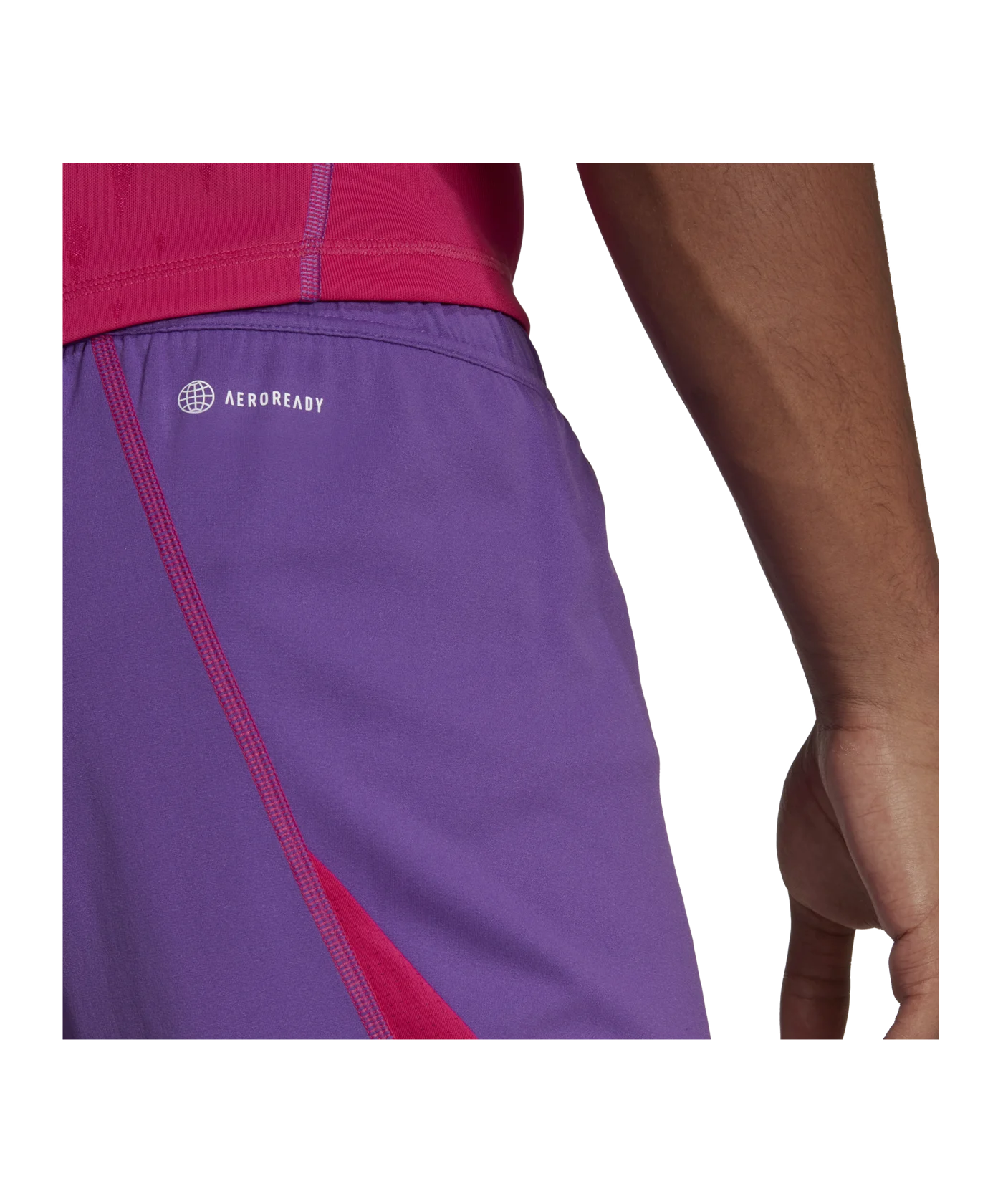 adidas Tiro 23 Pro Torwartshort Lila Pink