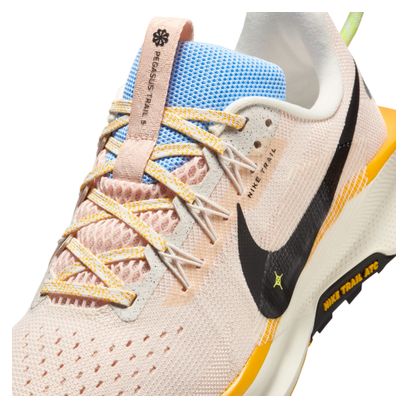 Chaussures Trail Nike Pegasus Trail 5 Gris/Jaune Femme