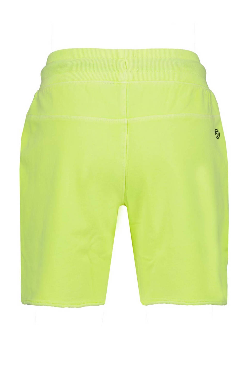 Vingino sweatshort met logo neon geel