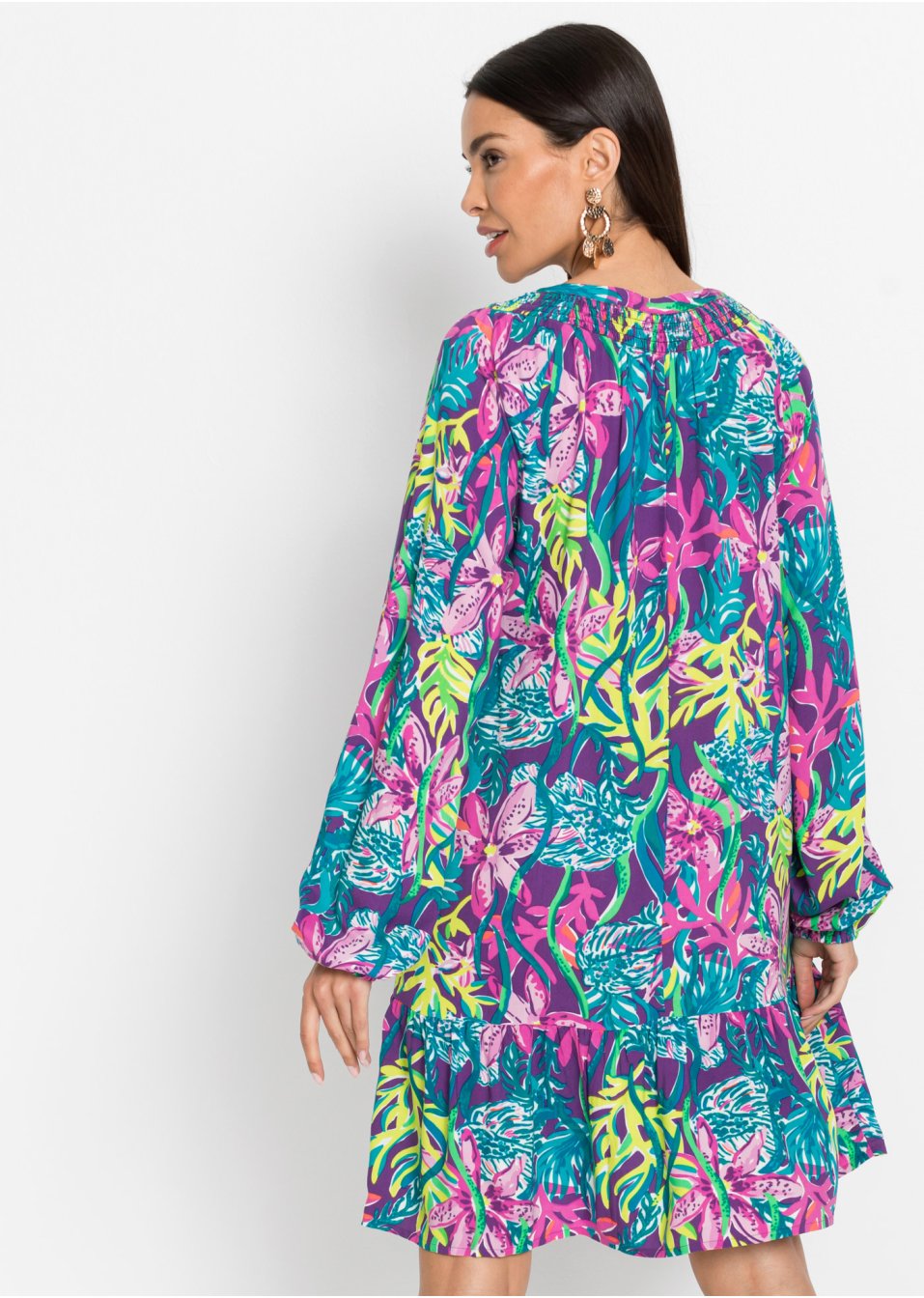 Robe-tunique en viscose