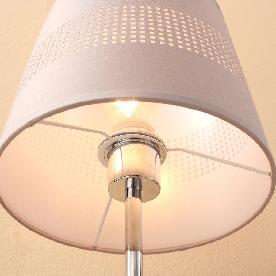 HOMCOM Tischlampe mit Acrylkugeln bunt