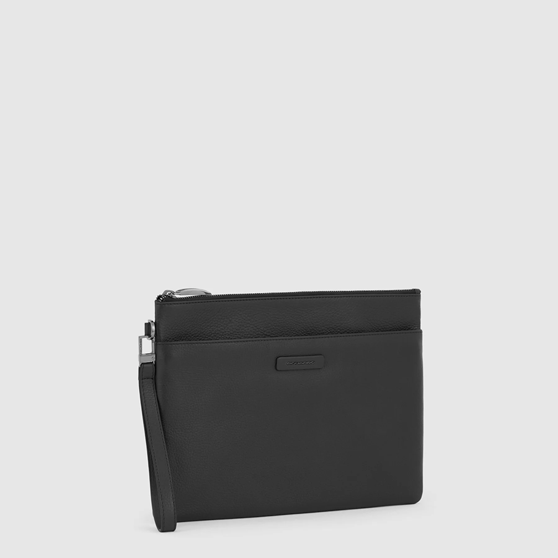 Pochette en cuir | Bleu