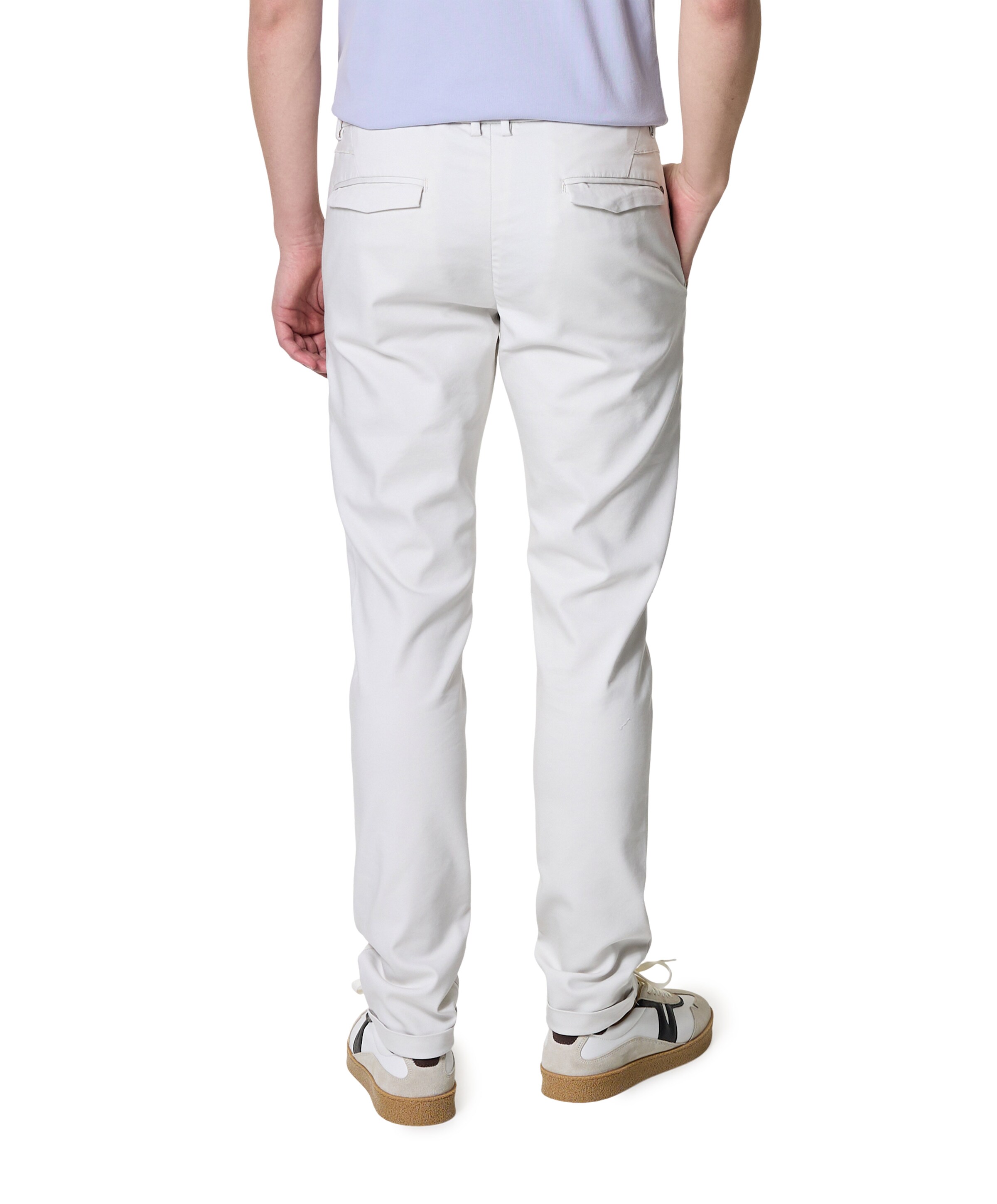 Cast Iron RISER CHINO STRETCH heren broek beige