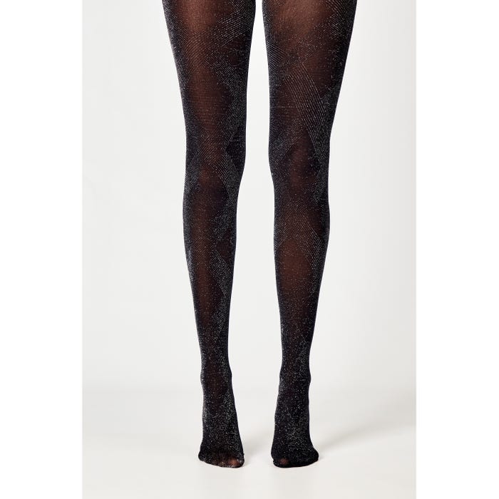 inSua-Panty met gekruiste zilveren motief Libra - InSua