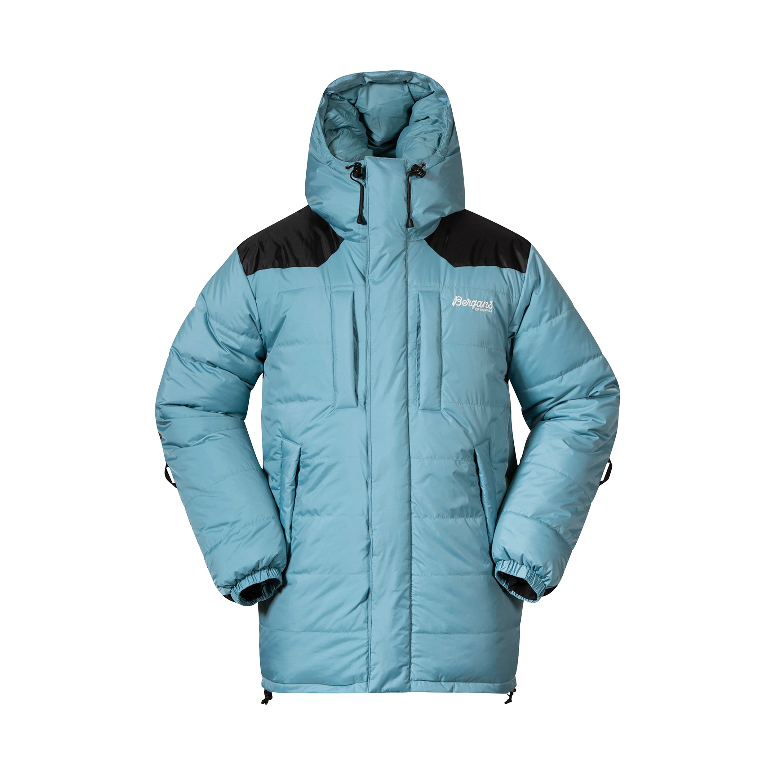 Expedition Down Unisex Parka Arctic Ocean Blue / Black