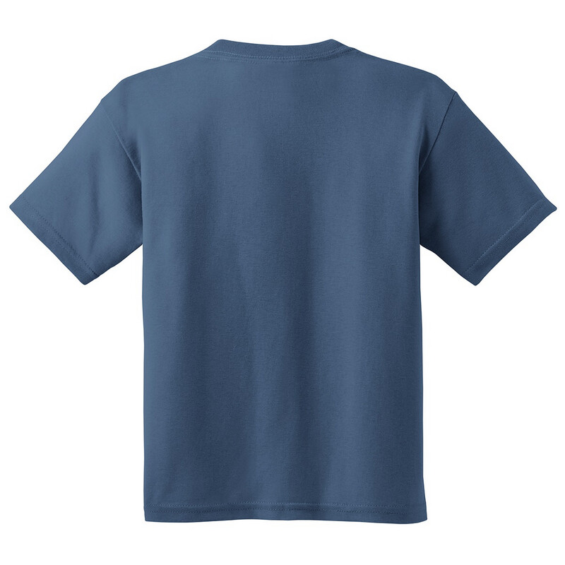 Short Manga Básica Camiseta Con Algodón Grueso Gildan