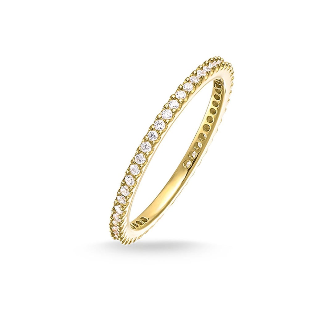 Thomas Sabo Sterling Silver Glam & Soul Eternityring Pavé
