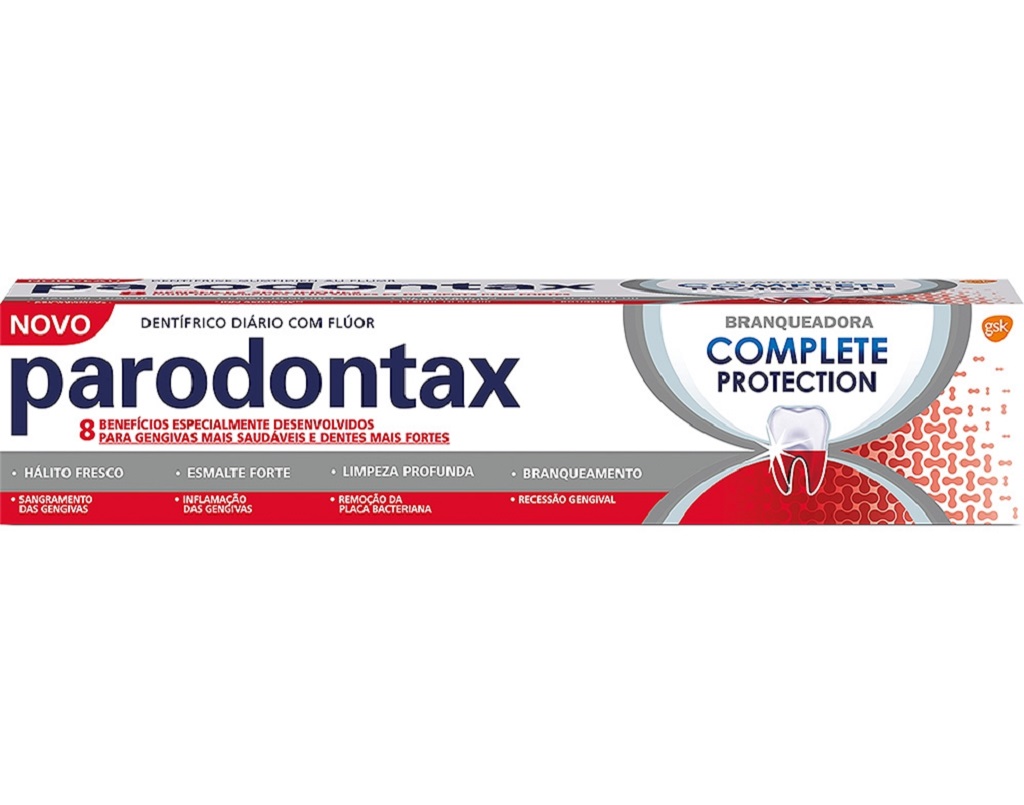 PASTA DENTIFRICA PARODONTAX PROTEÇÃO COMPLETA BRANQ 75ML