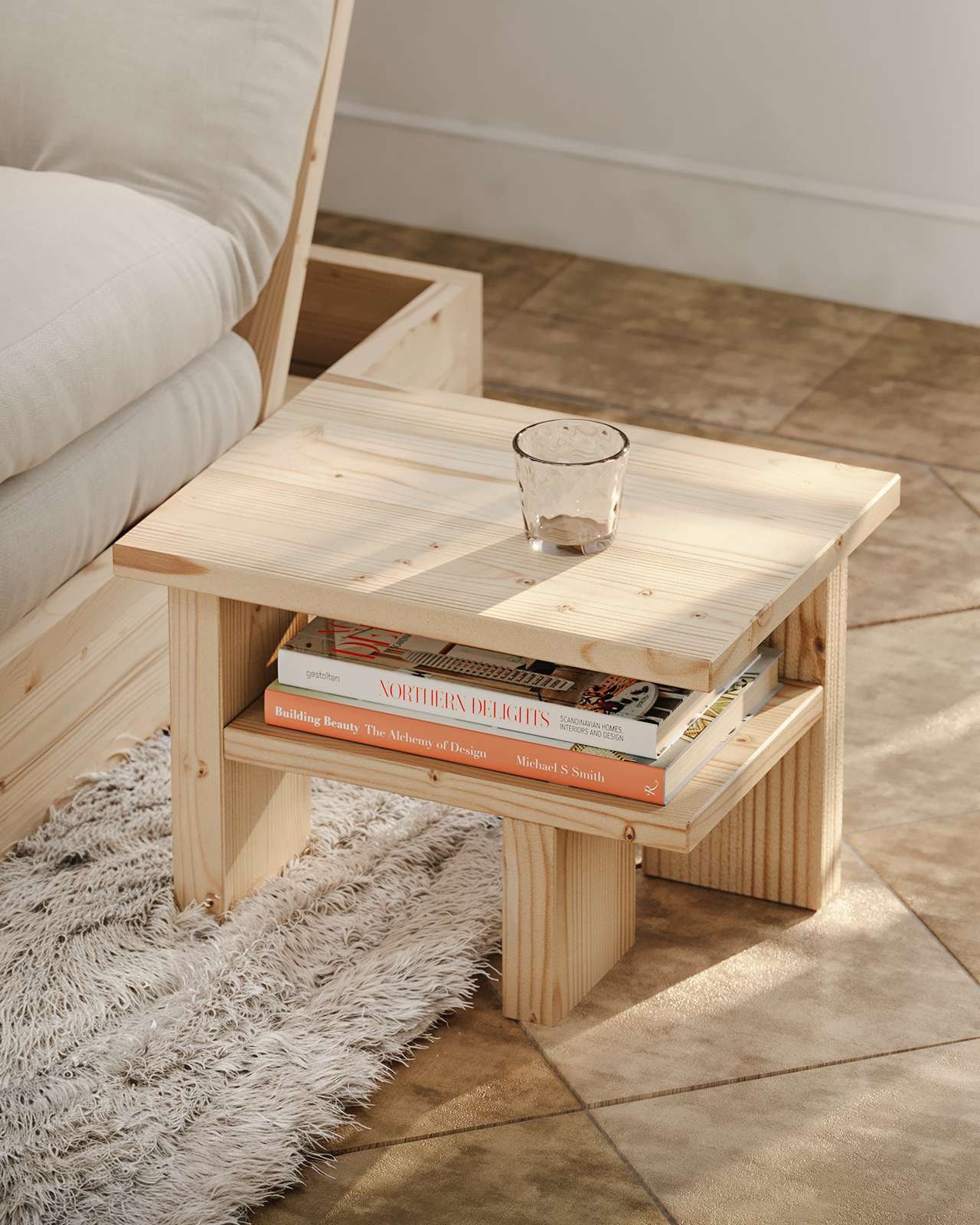 Karup Design Beistelltisch »Japan Side Table, kompakt, stilvoll, funktional, Made in Europe« vielseitig einsetzbar, aus massivem FSC®-zertifiziertes Massivholz